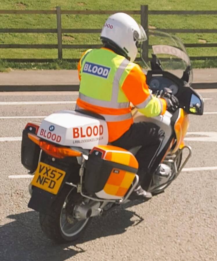 Blood Bikes Hi Visability Clothing